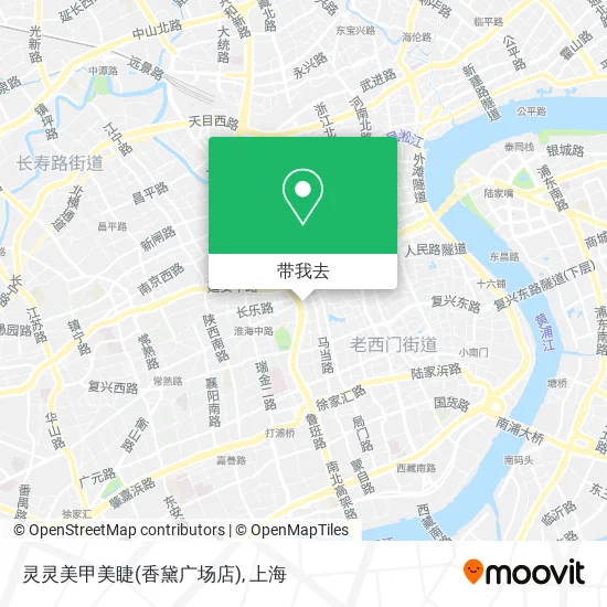 灵灵美甲美睫(香黛广场店)地图