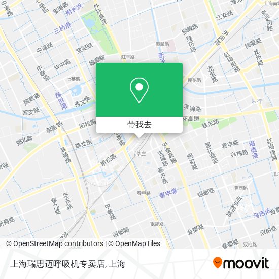 上海瑞思迈呼吸机专卖店地图