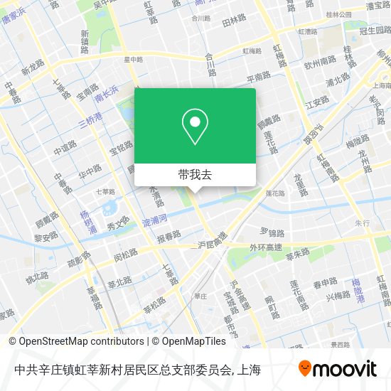 中共辛庄镇虹莘新村居民区总支部委员会地图