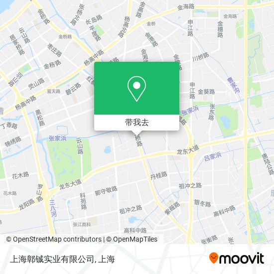 上海鄣铖实业有限公司地图