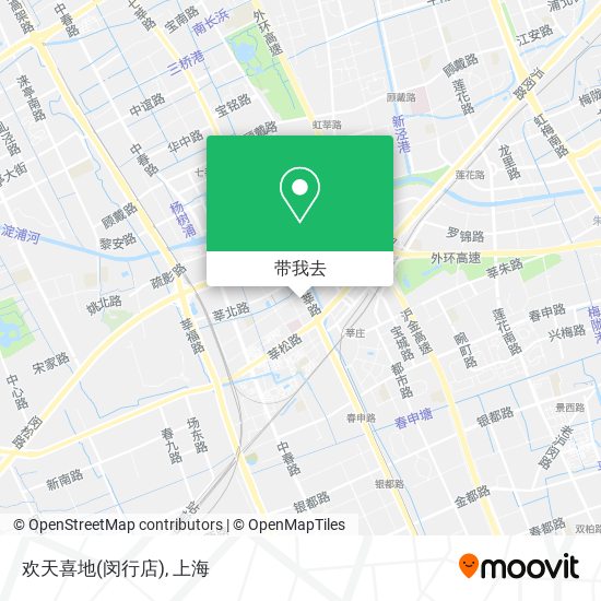 欢天喜地(闵行店)地图