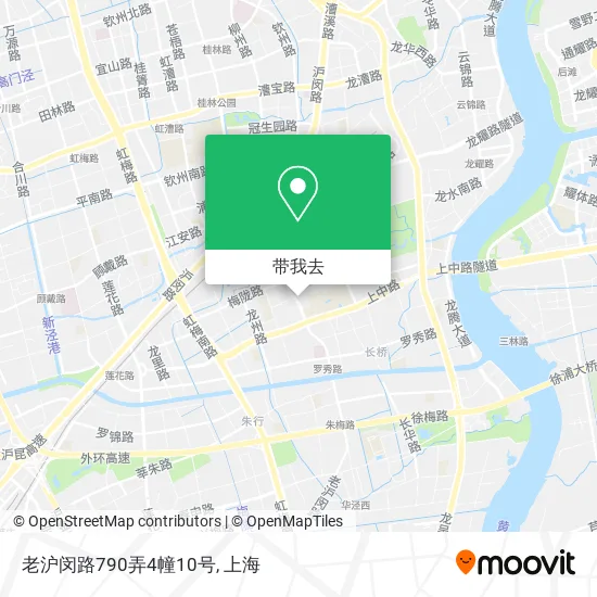老沪闵路790弄4幢10号地图