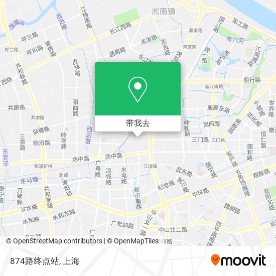 874路终点站地图