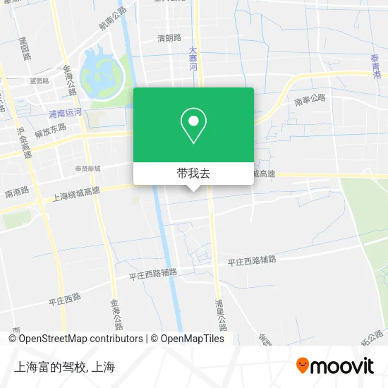 上海富的驾校地图