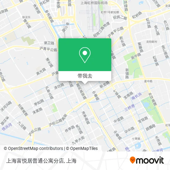 上海富悦居普通公寓分店地图