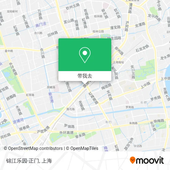 锦江乐园-正门地图