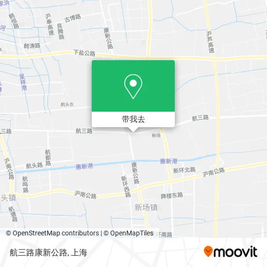 航三路康新公路地图