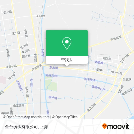 金台纺织有限公司地图