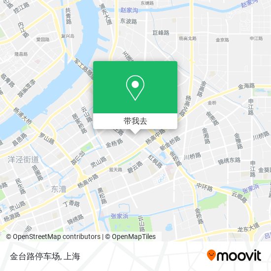 金台路停车场地图