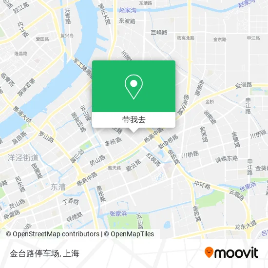 金台路停车场地图