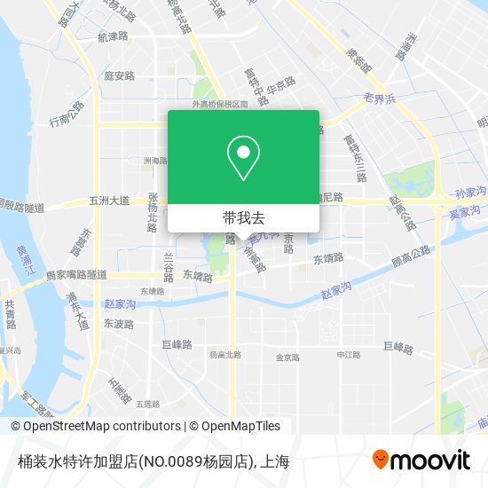 桶装水特许加盟店(NO.0089杨园店)地图