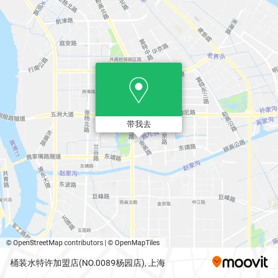桶装水特许加盟店(NO.0089杨园店)地图