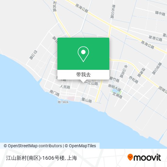 江山新村(南区)-1606号楼地图