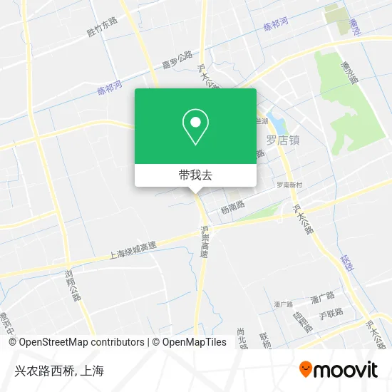 兴农路西桥地图