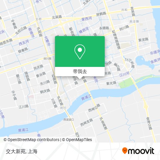 交大新苑地图