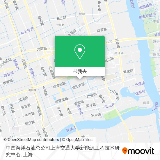 中国海洋石油总公司上海交通大学新能源工程技术研究中心地图