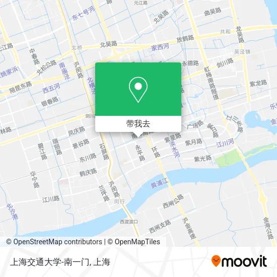 上海交通大学-南一门地图