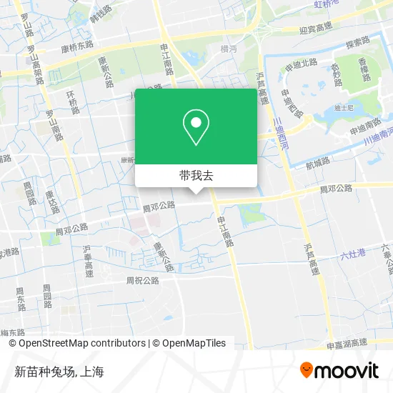 新苗种兔场地图