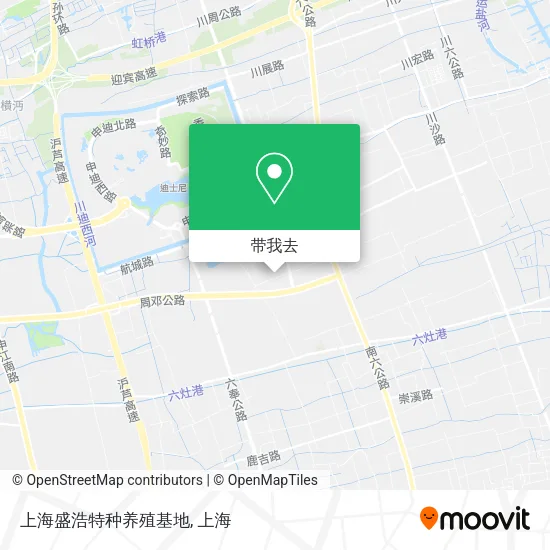 上海盛浩特种养殖基地地图