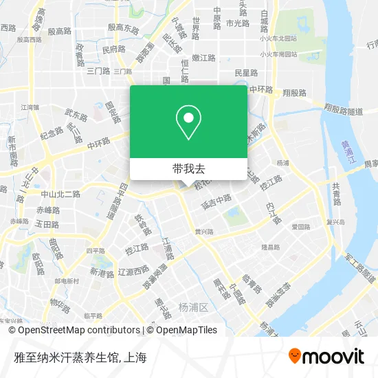 雅至纳米汗蒸养生馆地图
