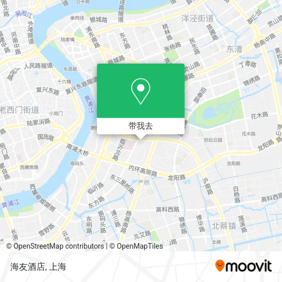 海友酒店地图