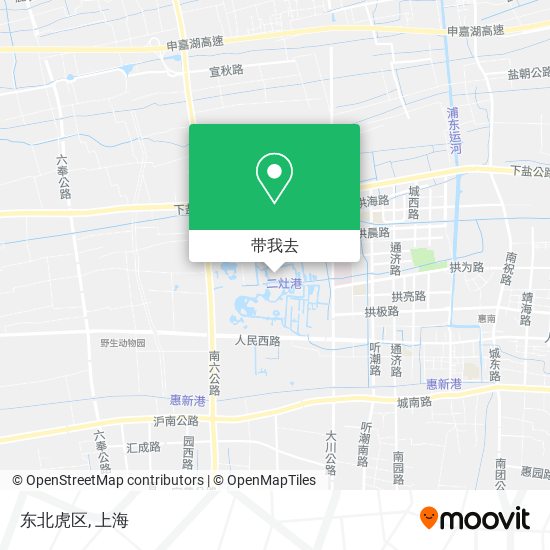 东北虎区地图