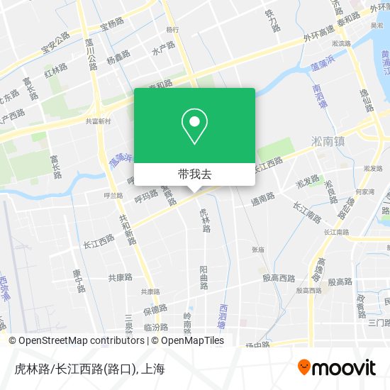 虎林路/长江西路(路口)地图