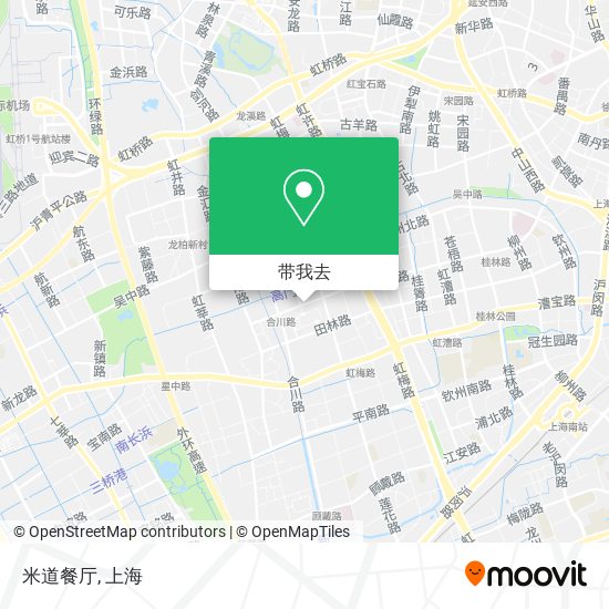 米道餐厅地图