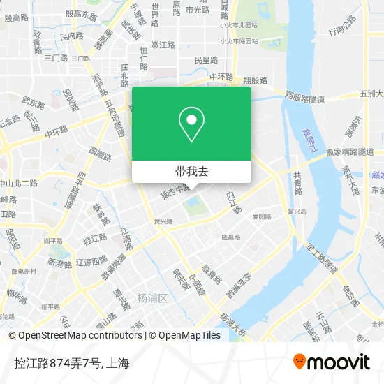 控江路874弄7号地图