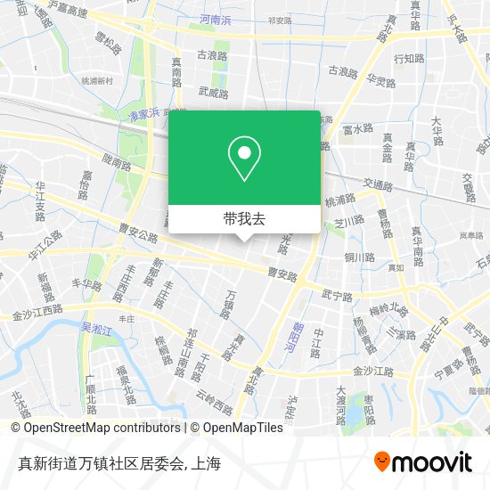 真新街道万镇社区居委会地图
