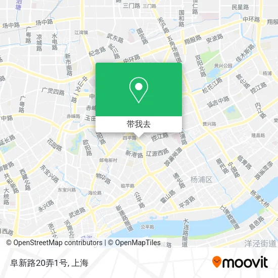 阜新路20弄1号地图