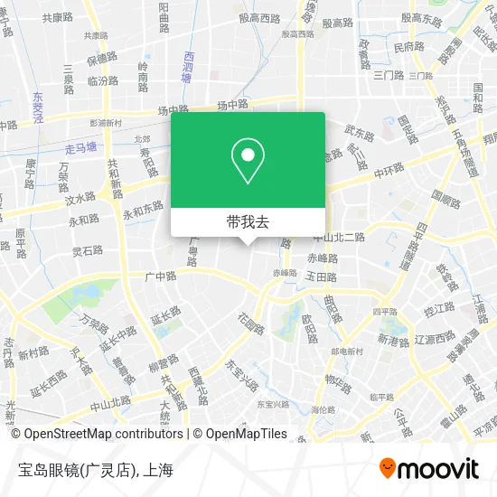 宝岛眼镜(广灵店)地图