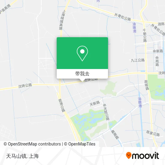 天马山镇地图