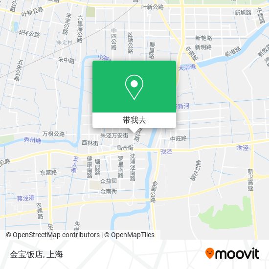 金宝饭店地图