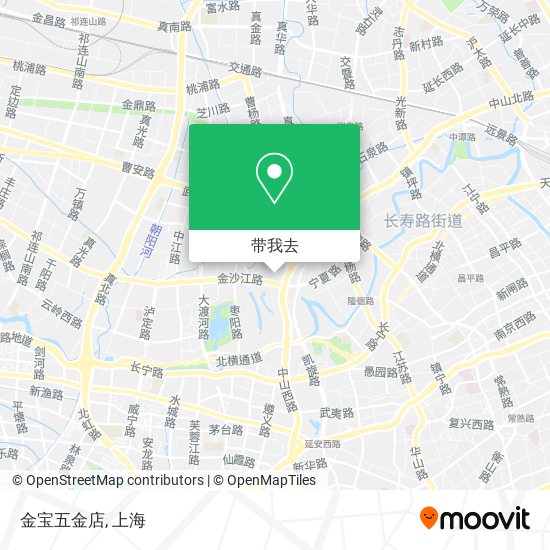 金宝五金店地图