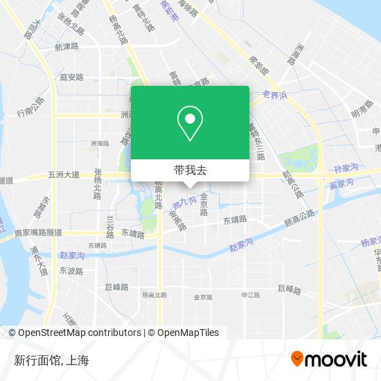 新行面馆地图