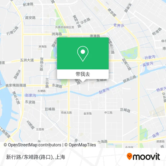 新行路/东靖路(路口)地图