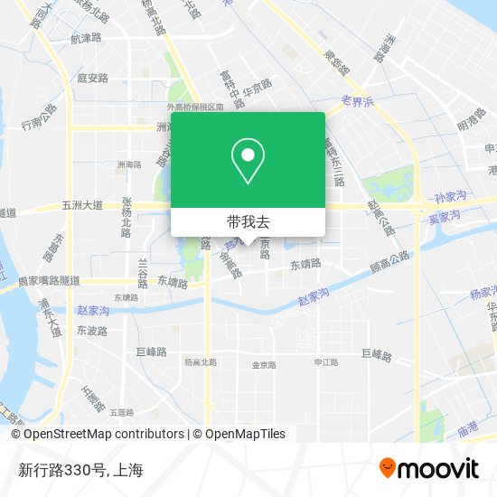新行路330号地图
