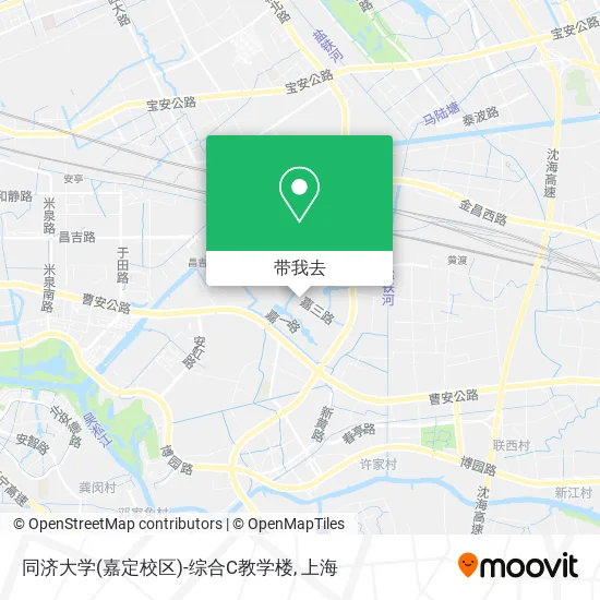 同济大学(嘉定校区)-综合C教学楼地图