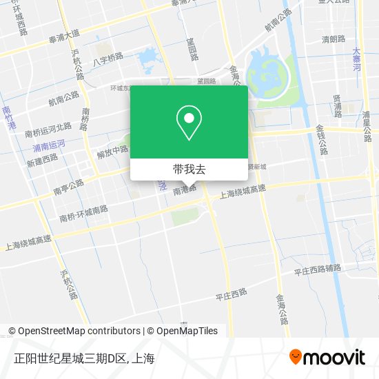 正阳世纪星城三期D区地图