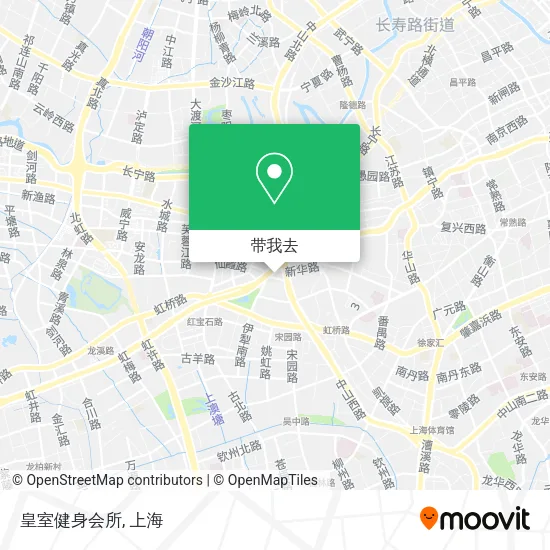 皇室健身会所地图