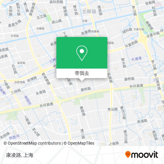 康凌路地图