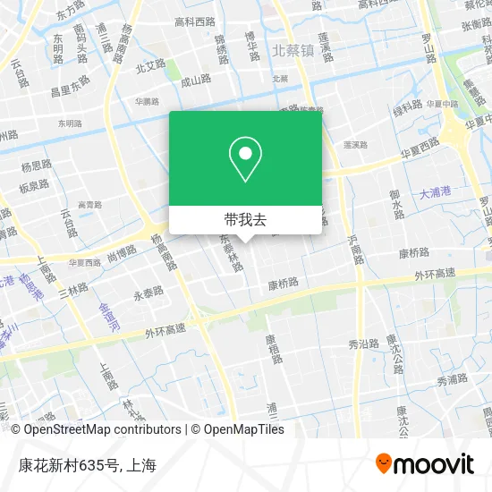 康花新村635号地图