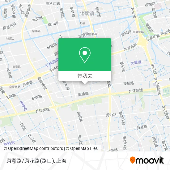 康意路/康花路(路口)地图