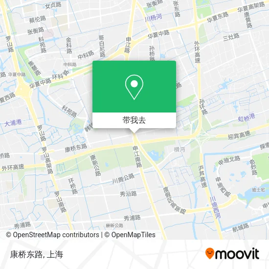 康桥东路地图