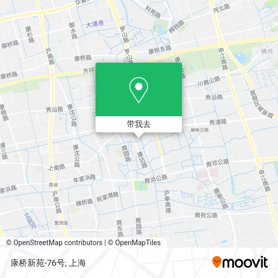 康桥新苑-76号地图