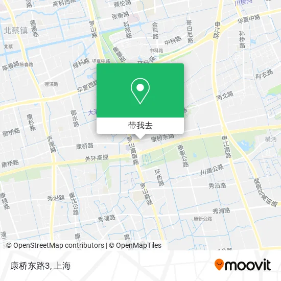 康桥东路3地图