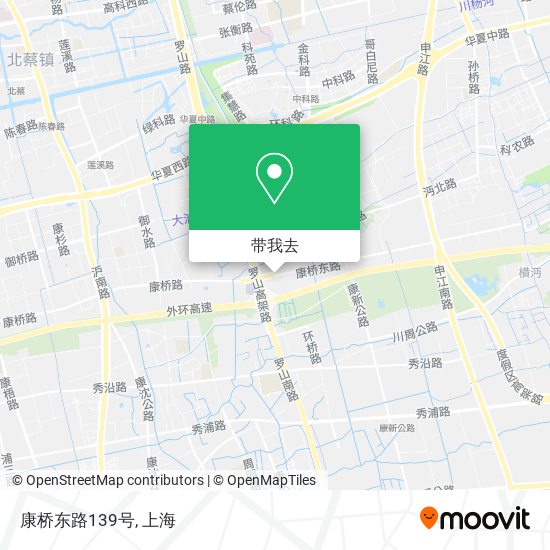 康桥东路139号地图