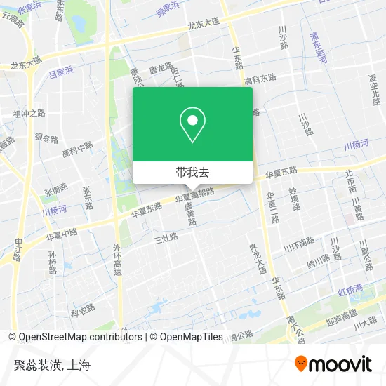 聚蕊装潢地图