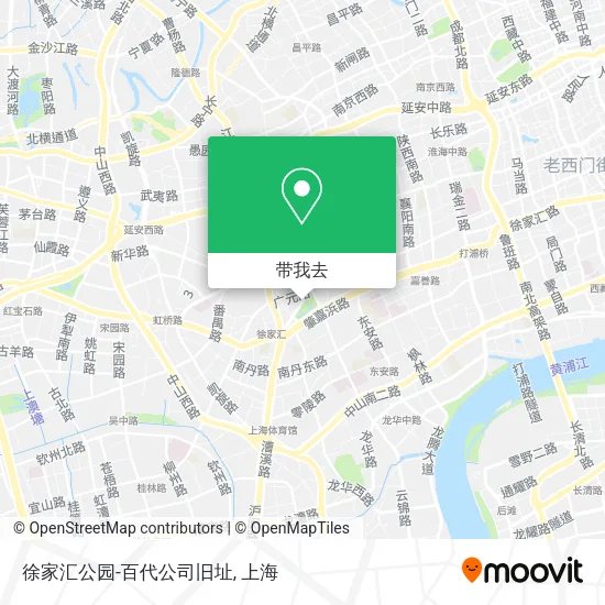徐家汇公园-百代公司旧址地图